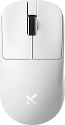 Mchose L7 Ultra Beyaz Şarjlı Ergonomik Optik Kablolu/Kablosuz Oyuncu Mouse