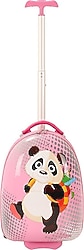 Mçs V308 Panda ABS Pembe Çocuk Valizi