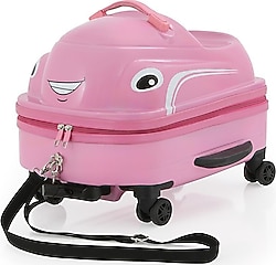 Mçs V367 ABS Pembe Çocuk Valizi