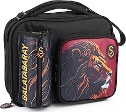 Me Çanta 25562 Galatasaray Aslan Desenli Beslenme Çantası