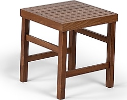 Mebel Stil Atina 40 x 40 cm Sabit Bahçe Sehpası