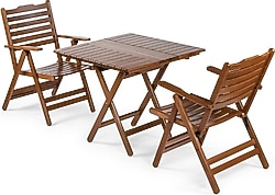 Mebel Stil Madrid Atina 70 x 70 cm Balkon Takımı