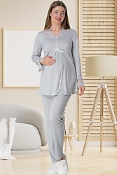 Mecit 5808 Lohusa Pijama Takımı