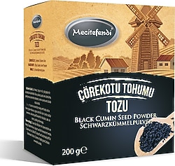 Mecitefendi Çörekotu Tohumu Tozu 200 gr
