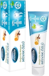 Mecitefendi Doğal Misvak Özlü 75 ml Diş Macunu
