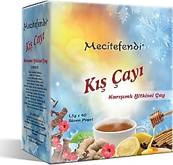 Mecitefendi Kış Çayı Karışımlı 40'lı Süzen Poşet Çay