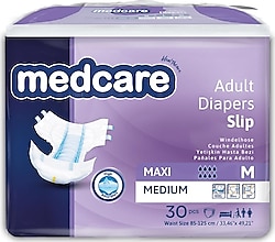 Medcare Maxi Belbantlı Orta Boy M 30'lu 2 Adet Hasta Bezi