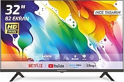 Mediastar MDS32 HD 32" 82 Ekran Uydu Alıcılı Android Smart LED TV
