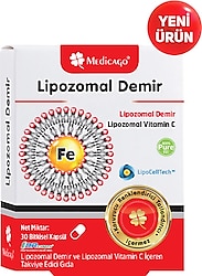 Medicago Lipozomal Demir 30 Kapsül