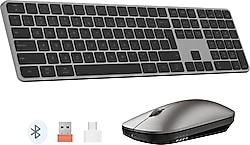 Meetion iKey C230 Şarjlı Kablosuz Klavye Mouse Seti