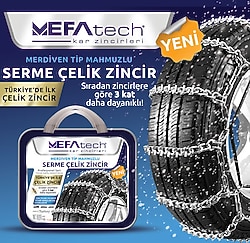 Mefatech 650x16 Merdiven Tipi Kar Zinciri