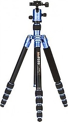Mefoto C1350Q1 RoadTrip Karbon Fiber Mavi Tripod