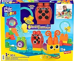 Mega Bloks Hareketli Duyusal Gelişim Tırtılı HKN44