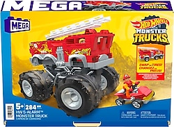 Mega Construx Hot Wheels 5-Alarm Monster Truck İtfaiye Aracı HHD19