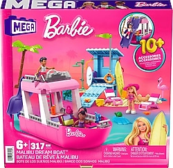Mega Construx Barbie Malibu Rüya Teknesi HPN79