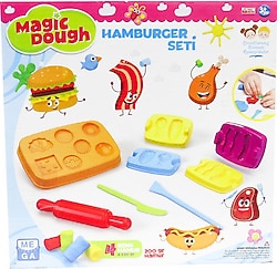 Mega Oyuncak Magic Dough Hamburger Hamur Seti