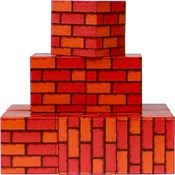 Megacraft MC1401 Tuğla Desenli Manyetik Bloklar
