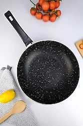 Mehtap 28 cm Granit Wok Tava