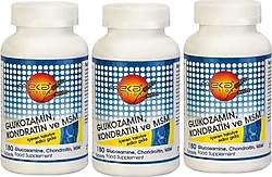 Meka Nutrition Glucosamine Chondraitin MSM 180 Tablet 3'lü