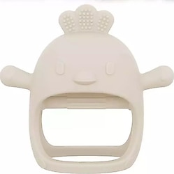 Meleni Baby Silikon Bej Eldiven Diş Kaşıyıcı