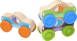 Melissa&Doug Ahşap Arabalar Hayvanlar