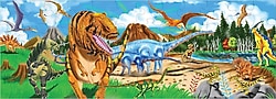 Melissa&Doug Dinozor Dünyası 48 Parça Dev Yer Yapbozu