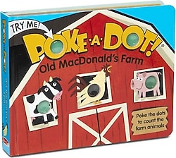 Melissa&Doug Poke-A-Dot İnteraktif Kitap - Old MacDonald's Farm - Kolektif
