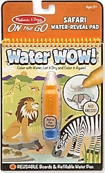 Melissa&Doug Water Wow! Su ile Boyama Kitabı - Safari - Kolektif