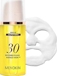 Menokin Bright 30 Seconds Quick Bubble Bright-Glutathione Leke Karşıtı 95 ml Köpük Yüz Maskesi