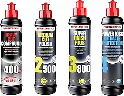 Menzerna 400 2500 3800 Power Lock 250 ml Boya Koruma Seti