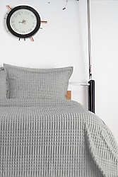Merinos Modern Line Gri 150x220 cm Tek Kişilik Battaniye Seti