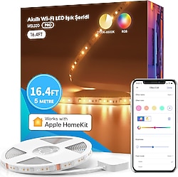 Meross MSL320 Pro 5 m Akıllı Şerit Led