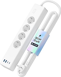 Meross MSP844SMA Wi-Fi Çoklu Akıllı Priz