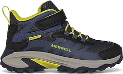 Merrell Moab Speed 2 Mid A/C MK267543 Su Geçirmez Lacivert Çocuk Outdoor Bot