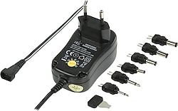 Mervesan MTU-12KM 3-12 Volt 1 Amper Kademe Ayarlı Adaptör