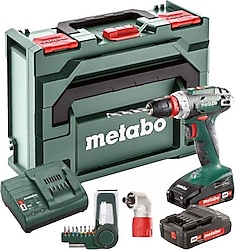 Metabo BS 18 Quick 18 V Çift Akülü Darbesiz Matkap