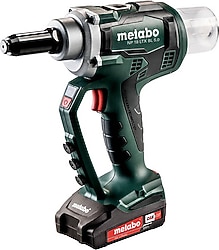 Metabo NP 18 LTX BL Tek Akülü 5 Ah Perçin Tabancası