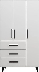 Metalia Ece Gm 303-A 3 Çekmeceli 3 Kapaklı Gardırop