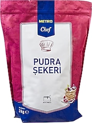 Metro Chef 3 kg Pudra Şekeri
