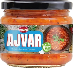 Mezzet Acısız Ajvar Balkan Sosu 300 gr