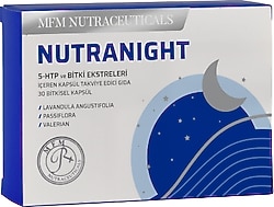 MFM Nutra Nutranight 5-HTP ve Bitki Ekstreleri 30 Kapsül
