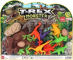 Mgs Oyuncak Büyük Dinozor Kartela Trex Monster Dinazor Seti 3609