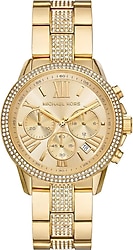 Michael Kors Oversized Brynn Pave MK7504 Altın Kadın Kol Saati
