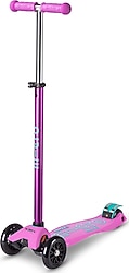 Micro Maxi Deluxe MMD066 Işıklı Mor 3 Tekerlekli Çocuk Scooter