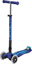 Micro Maxi Deluxe MMD099 Işıklı Koyu Mavi 3 Tekerlekli Çocuk Scooter
