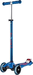 Micro Maxi Deluxe MMD067 Işıklı Mavi 3 Tekerlekli Çocuk Scooter