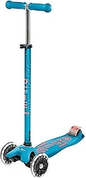 Micro Maxi Deluxe MMD078 Işıklı Turkuaz 3 Tekerlekli Çocuk Scooter