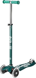 Micro Maxi Deluxe MMD170 Işıklı Yeşil 3 Tekerlekli Çocuk Scooter