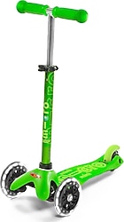 Micro Mini Deluxe MMD051 Işıklı Yeşil 3 Tekerlekli Çocuk Scooter