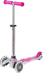 Micro Mini Deluxe Flux MMD203 Gri-Pembe Işıklı 3 Tekerlekli Çocuk Scooter